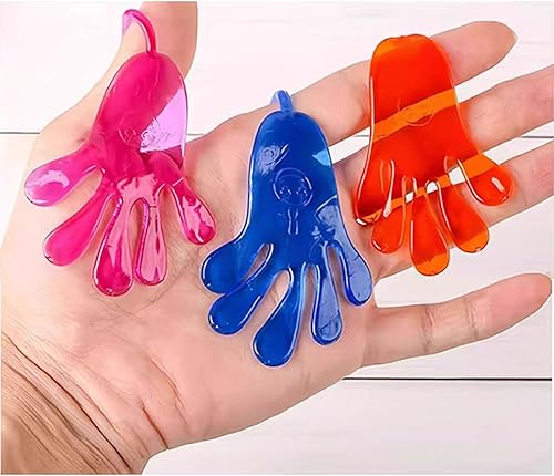 Miniatura 6 de Tuko - Juguete sensorial, elástico y divertido con purpurina para niños mano adhesiva con dedos pegajosos, ideal para regalar como recuerdo de