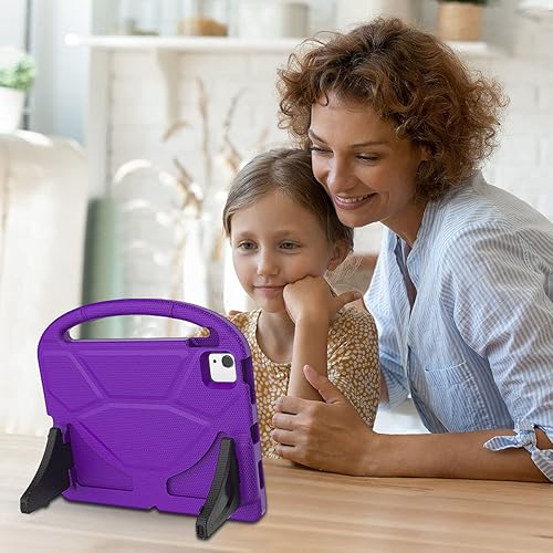 Miniatura 3 de SUPLIK Funda infantil para iPad Air de 54 generación (10.9 pulgadas, 20222020), construida con protector de pantalla, iPad Air 5, funda a prueba de