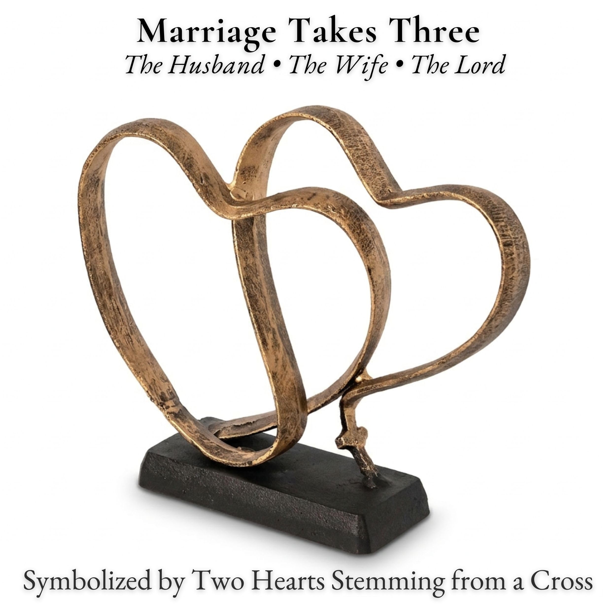 Amazon.com: DCAPILLA Wedding Anniversary Couples Gift - Two Hearts