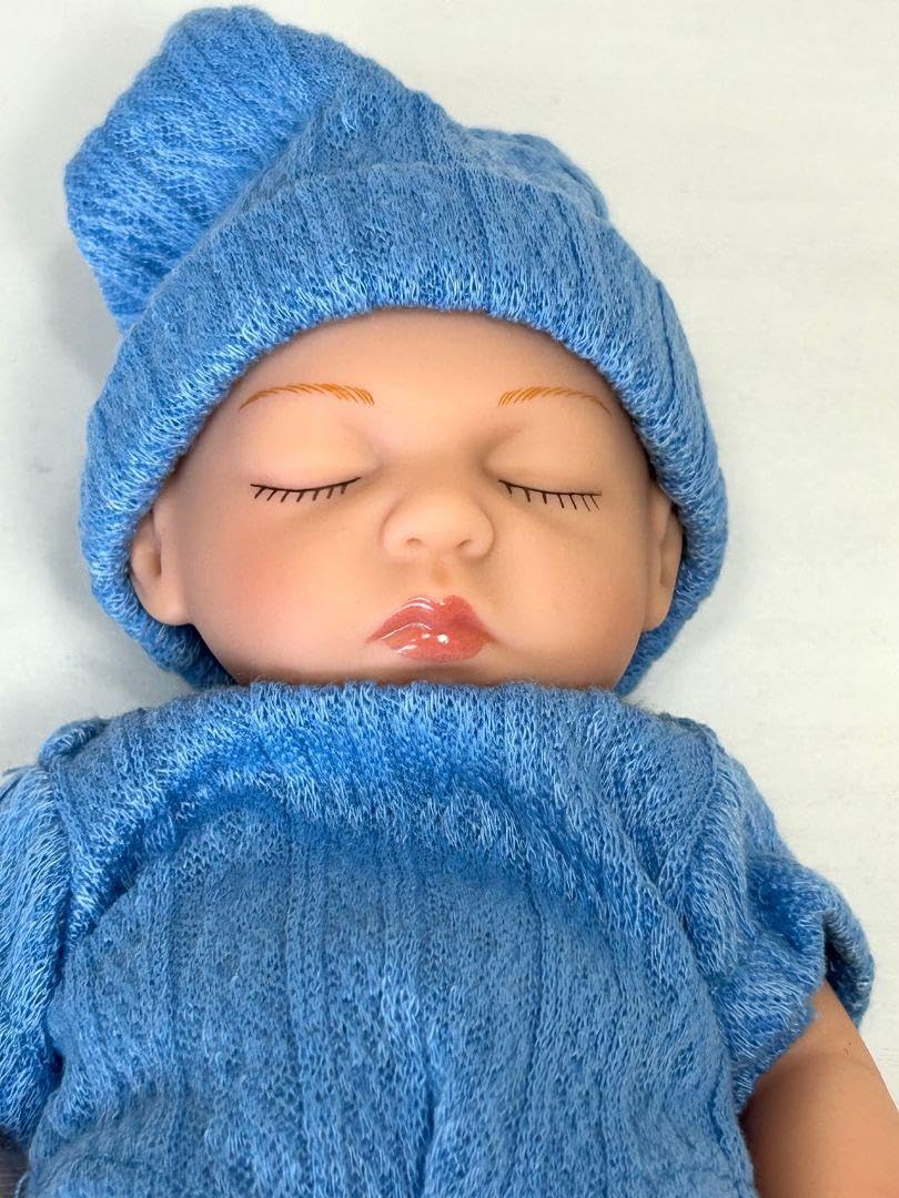 Amazon.co.jp: 超ミニサイズ リボンドール人形 赤ちゃん人形 身長19cm