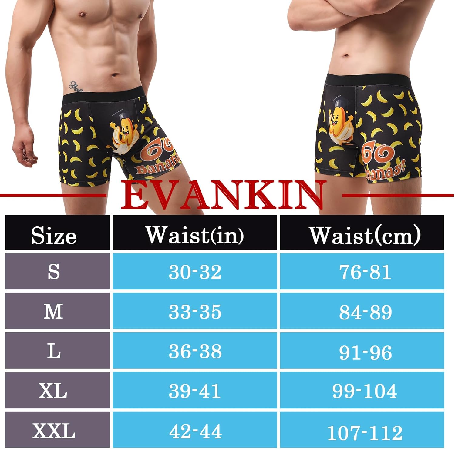 Evankin Men Funny Boxer Briefs, Sexy Novelty Printing Underwear, Comfort Soft Underpants Shorts, Gag Gift - Image 6