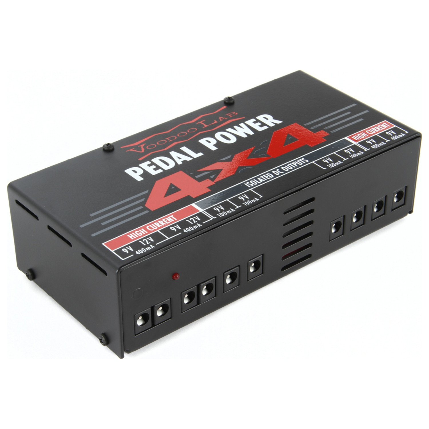 パワーサプライ 4x4 Power Pedal Lab Voodoo VooDooLab 消費電流の パワーサプライ(ブードゥーラボ 4X4 POWER PEDAL ギター