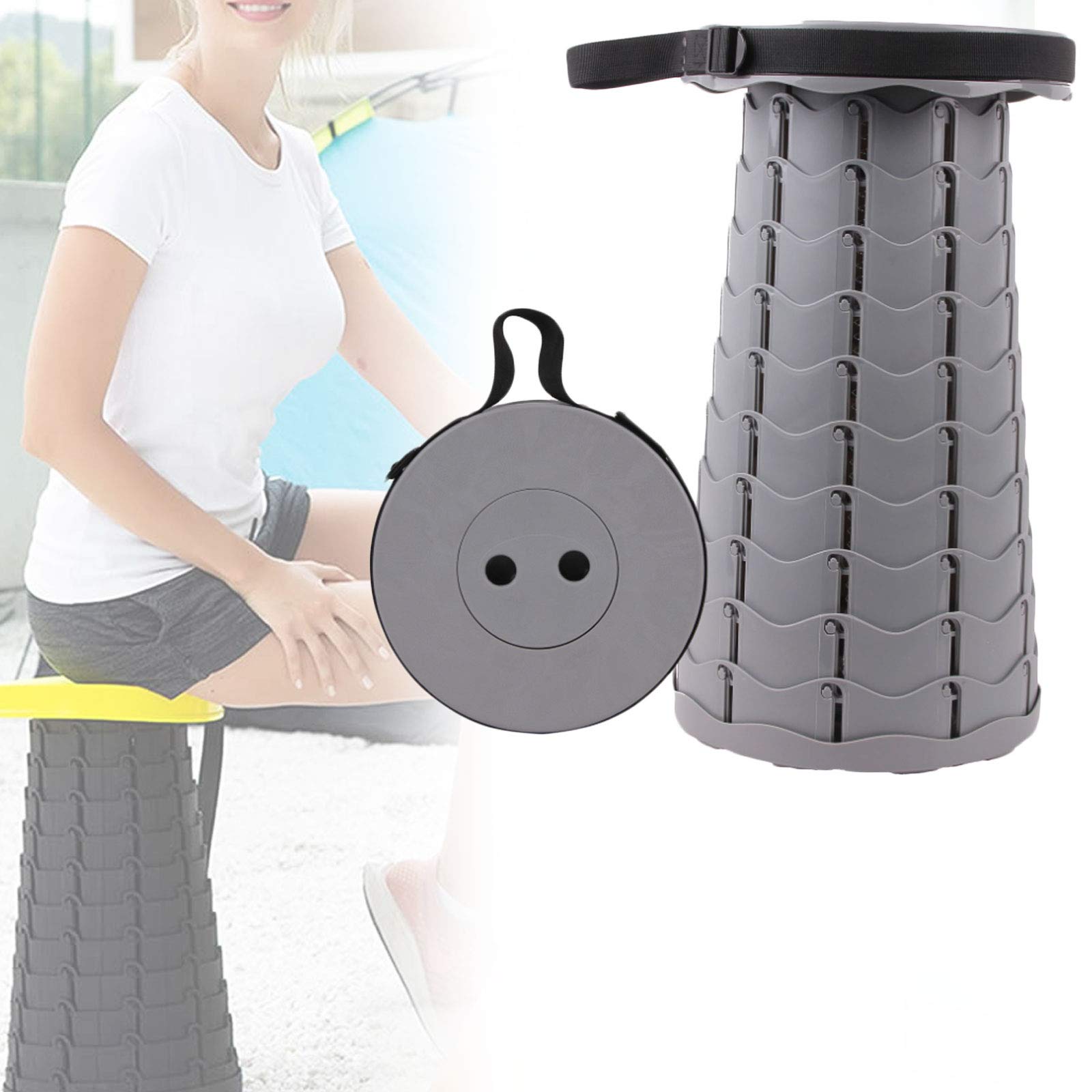 Tabouret de pêche pliant idéal pour le camping et le jardinage en extérieur
