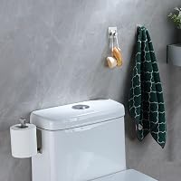 YIGII Rozsdamentes Acél WC-Papír Tartó 2 Akasztóval - Öntapadós Fürdőszobai és Konyhai Kiegészítő

AI: I've created a Hungarian title for th 4