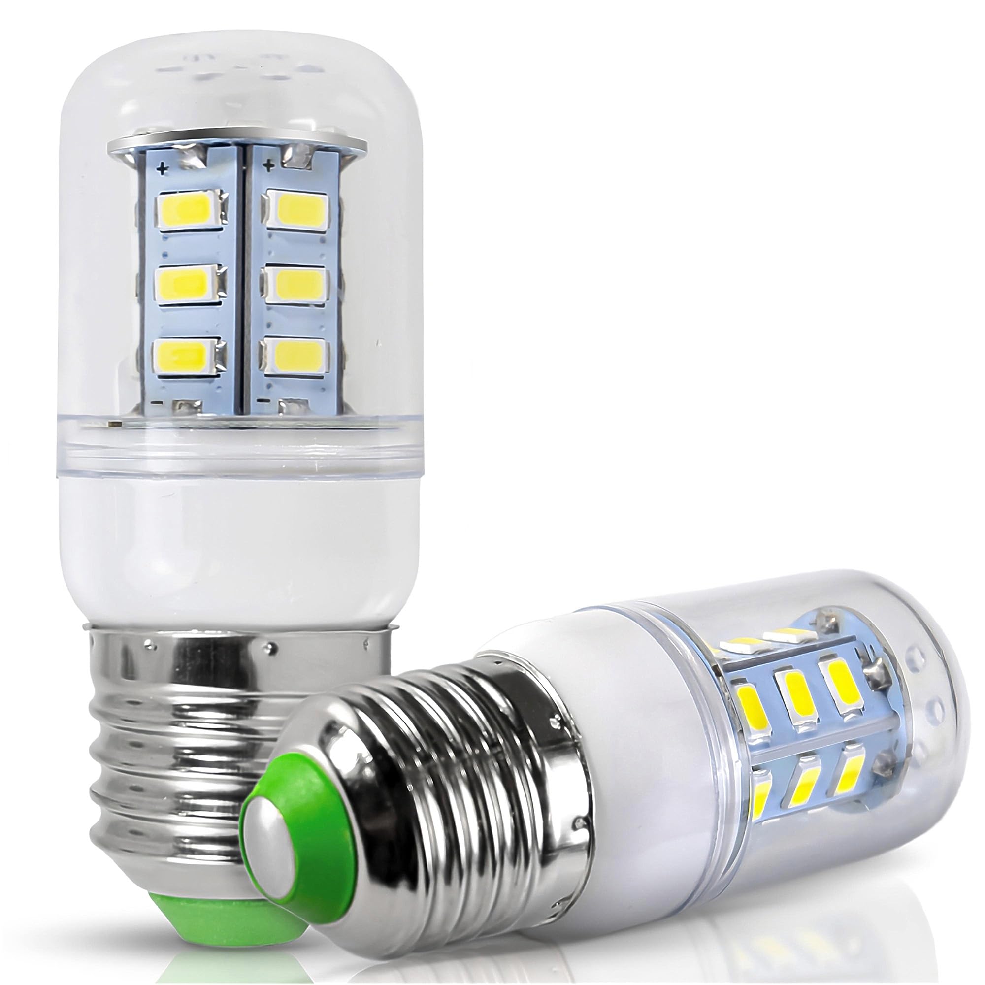 for Frigidaire Light Bulb Replacement KEI D34L 5304511738 Refrigerator LED Bulb AC100-265V 3.5W for Kenmore KEL 3418L, E27 Large Base 3" Height, NOT for E17 or E12 Base (2PCS)