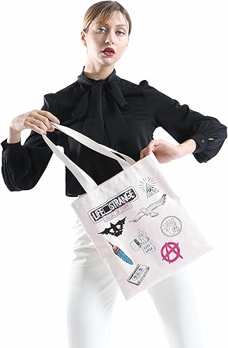 Miniatura 5 de MNIGIU Life Is Strange - Bolsa de mano Life Is Strange Merch Life Is Strange para fanáticos, regalo para amantes de Chloe Max
