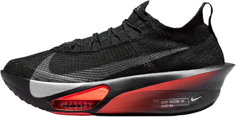 Nike AlphaFly 3 - Scarpe da corsa da uomo (nero/cremisi luminoso/grigio lupo/argento metallizzato)