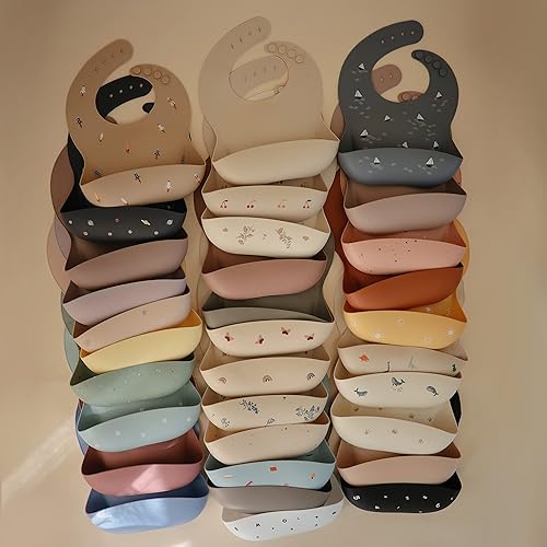 Miniatura 84 de mushie Mantel individual de silicona para niños, diseño antideslizante sin BPA (azul Cambridge) Cambridge Blue,Negro (Daisy),Azul marfil,Bluey