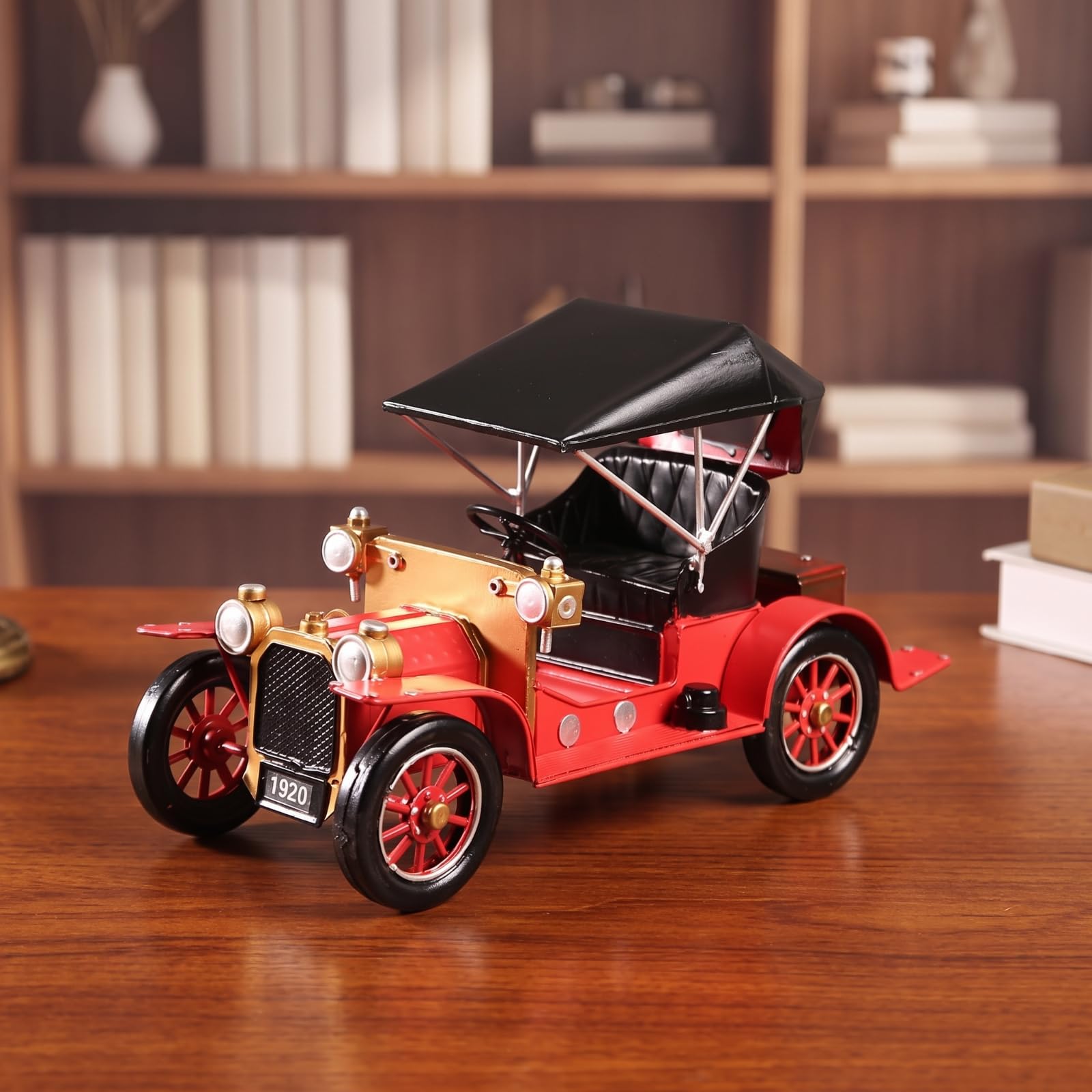 predolo Voiture Ancienne Miniature Intemporel | Vintage, Voiture Collection Miniature, pr Bureau, Étagère, Collectionneurs, Noir
