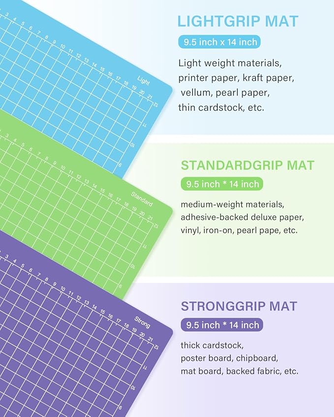 Base De Corte 21.59x30.48 Cm Con 6 Unidades De Diferente Adh miniatura 4