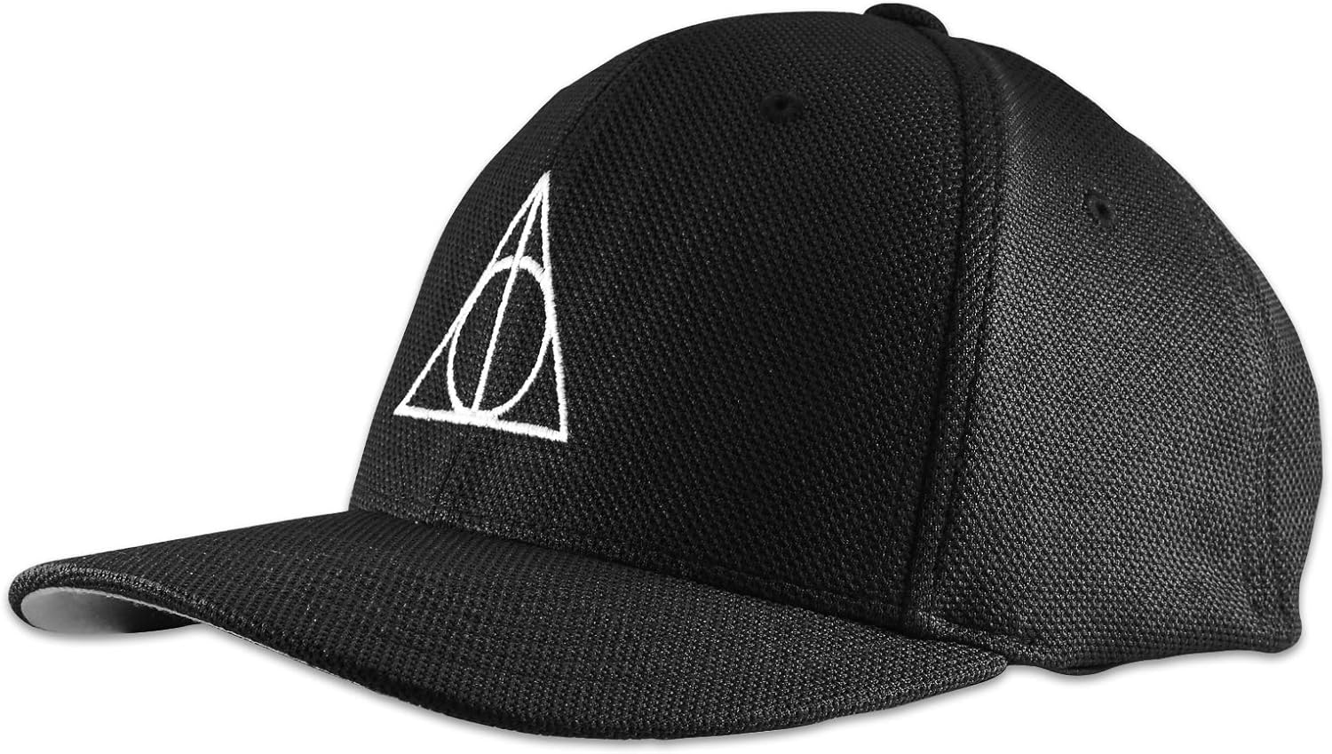 HP Deathly Wand Stone Cloak Symbol Embroidered Adult Cool & Dry Sport Cap Hat