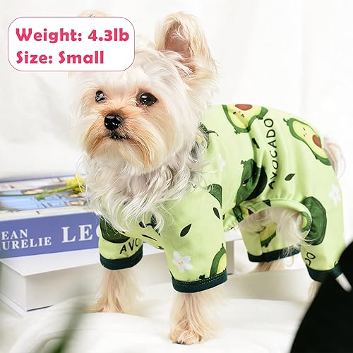 Miniatura 7 de Pijamas para perros, ropa para perros pequeños, hembra, niño, pijamas para perros pequeños y medianos, ropa linda para cachorros, pijamas suaves