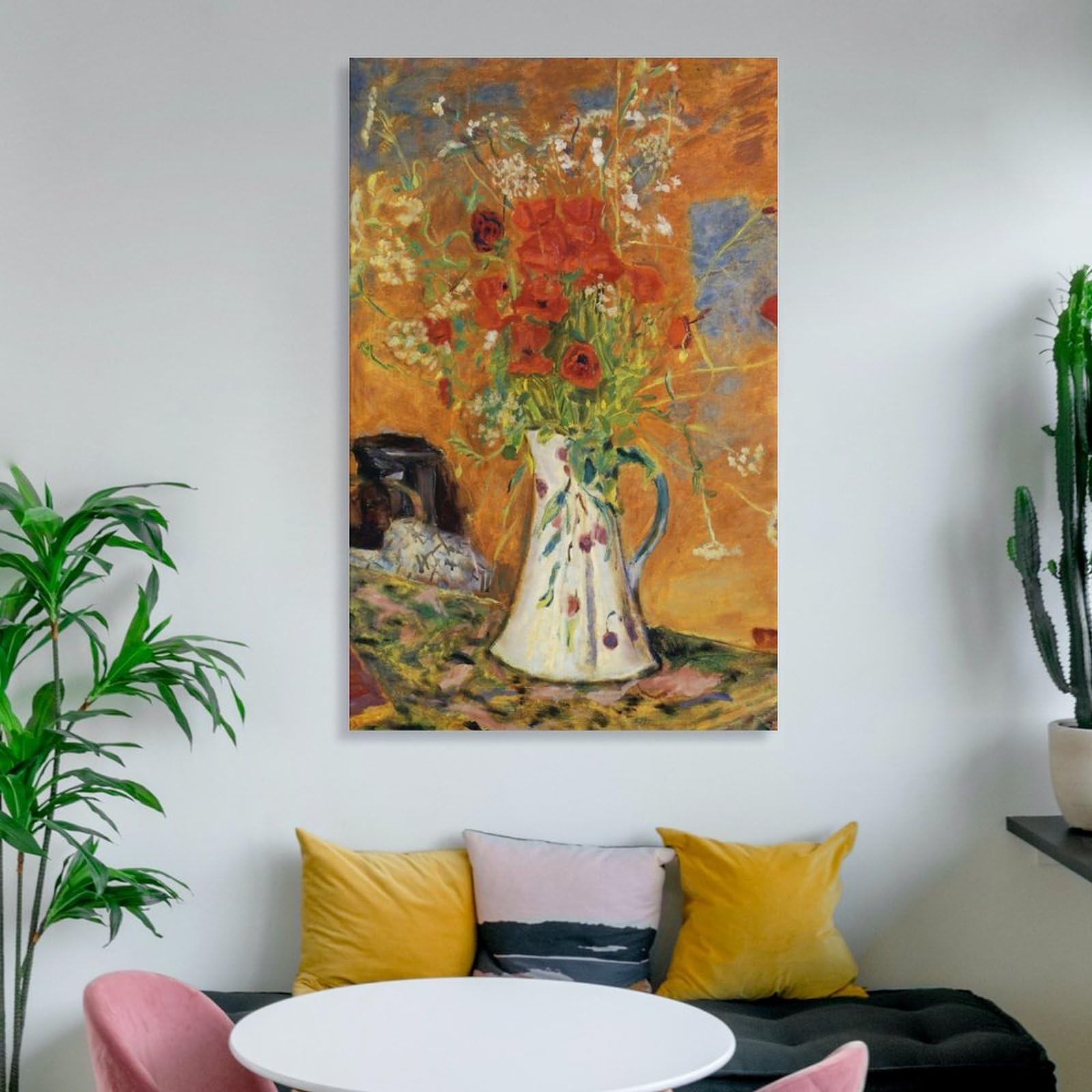 Amazon.co.jp: ピエール・ボナール 花瓶のケシの花です ポスター 絵画