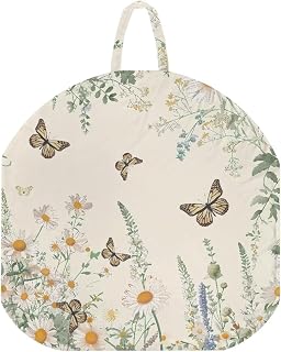 Cute Butterfly Newborn Lounger Cover for 0-12 Months Removable Flower Baby Nest Sleeper Cover Easy to Clean Newborn Lounger Cover for Babies Boys Girls Home Gifts