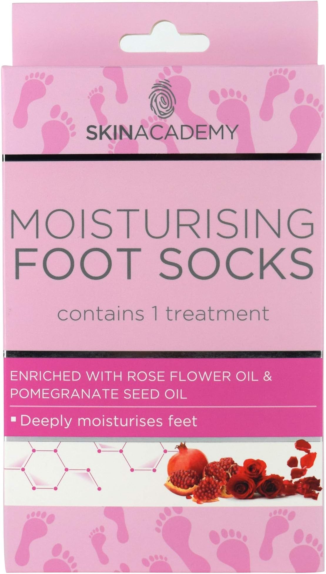 Skin Academy Moisturising Foot Socks Deeply Moisturisers Feet 1 Treatment