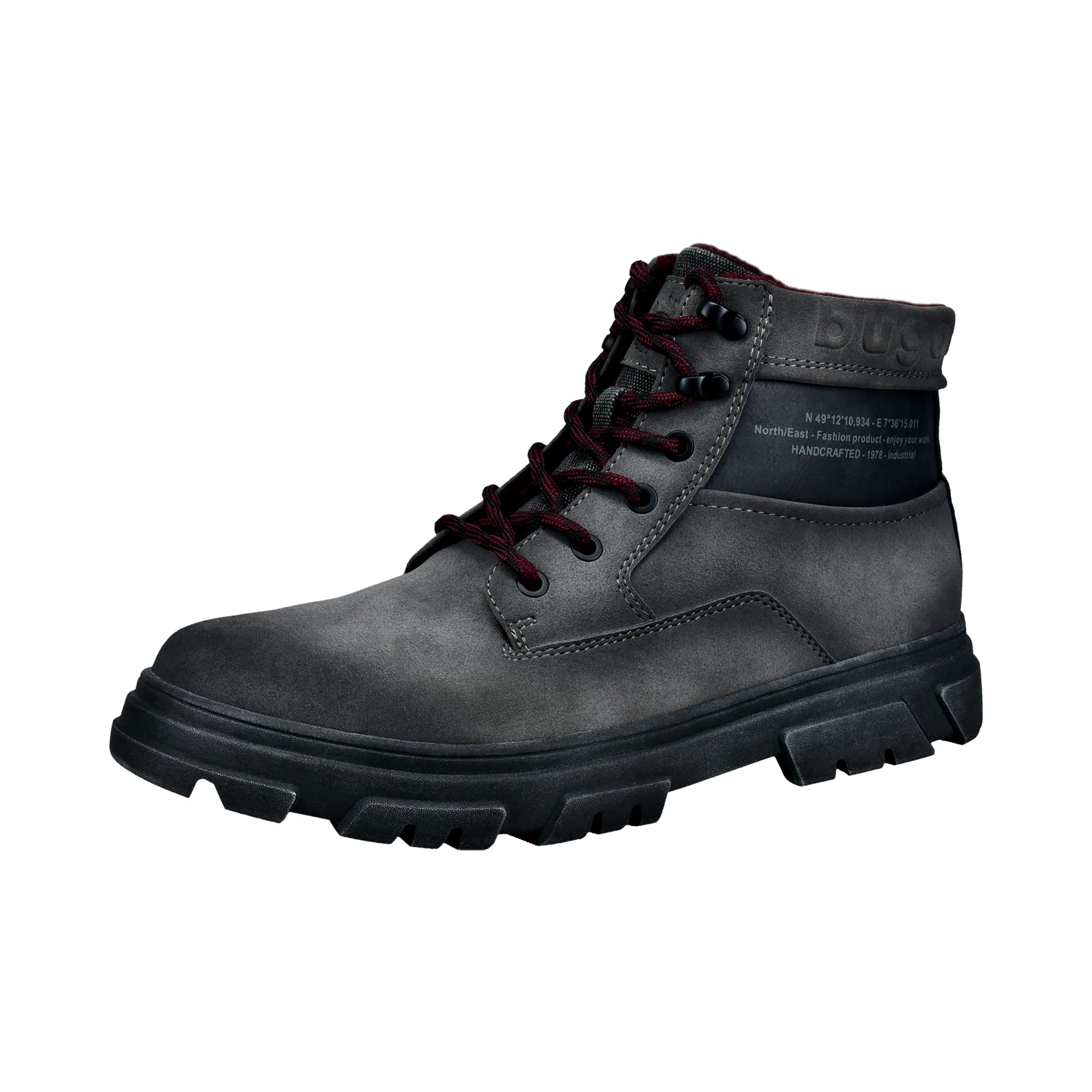 bugatti Men's 321-aub30 Boots Cold Lining, Gray, 9.5 UK
