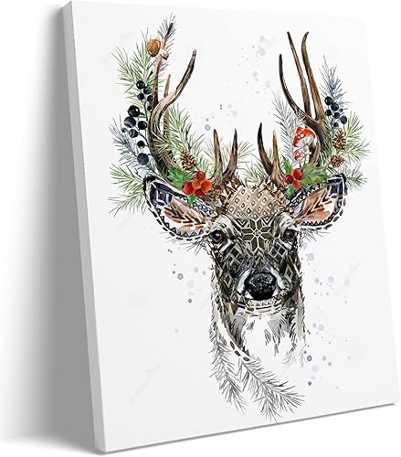 Lienzo decorativo para pared, imágenes de Feliz Navidad, decoración de pared para dormitorio, sala de estar, pinturas en lienzo enmarcadas con Papá