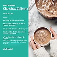 Vista 4 de Navitas Naturals maca en polvo orgánica, bolsas de 1 libra