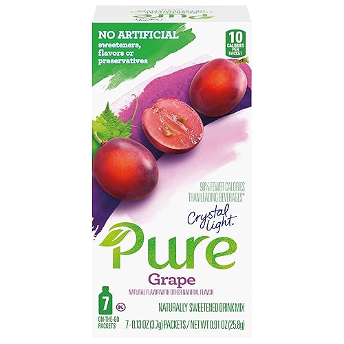 CristalLightPureGrapeOnTheGoDrinkMix2c7-PacketBox3BoxPack