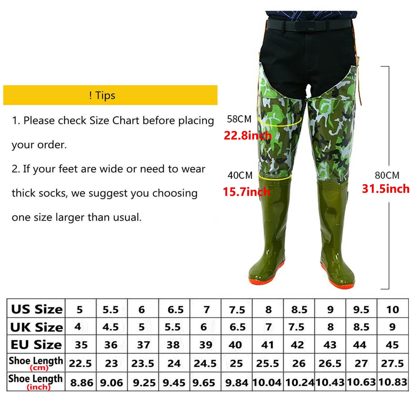 Trampolieri da Pesca | Trampolieri da pesca, Trampolieri da anca for uomo e donna Verde UK 4-9(9 UK)