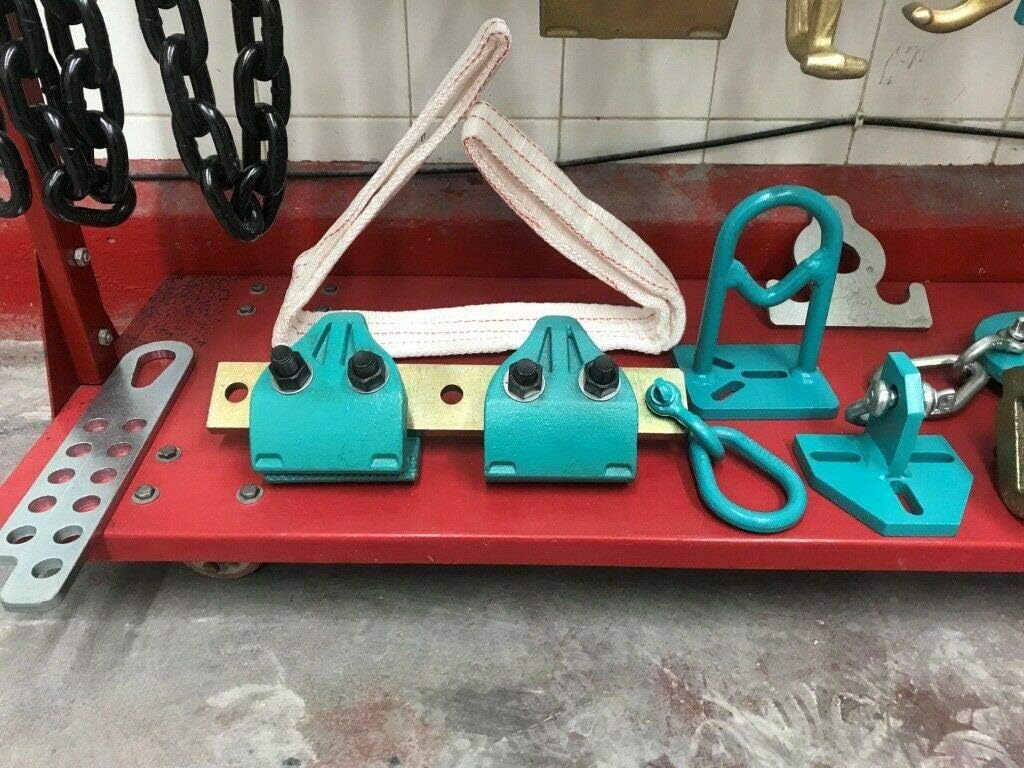 39 PIECE HEAVY DUTY AUTO BODY FRAME MACHINE PULLING TOOLS & CLAMPS SET MEGA PACK