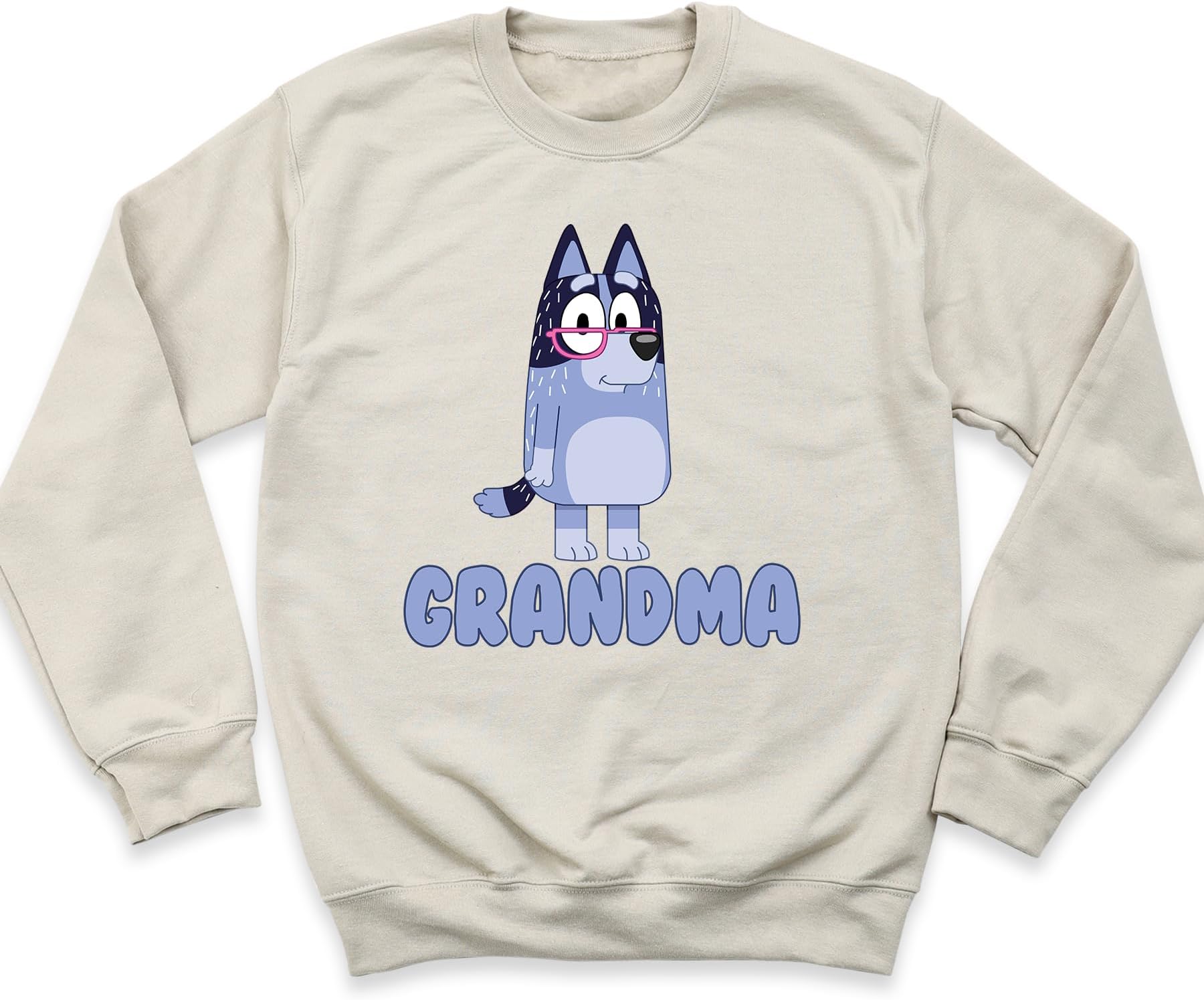 GreatwoodBoutiqueBluey Grandma Nana Shirt Sweatshirt Adult, Bluey Sweatshirt, Bluey Grandma, Bluey Adult Sweatshirt, Bluey Mom Shirts For Women, Bluey Christmas Mom Grandma Nana Gift Shirt, Mothers Day Gift Sweatshirt