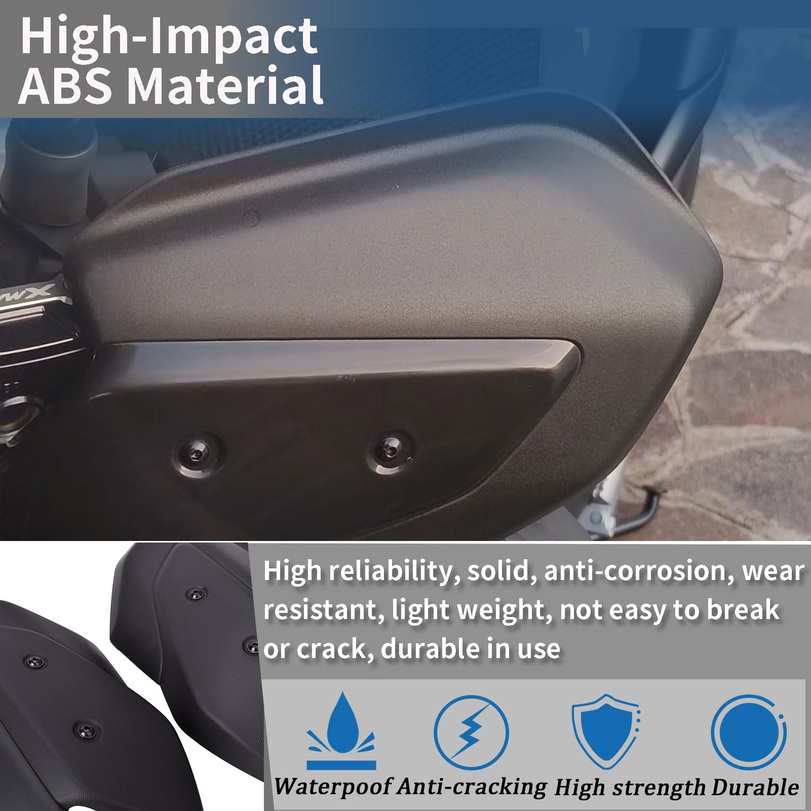 Accessori per moto Paramani compatibili per X-MAX 125/250/300 XMAX250 2023-2025 Protezione manubrio Paramani Coprimani