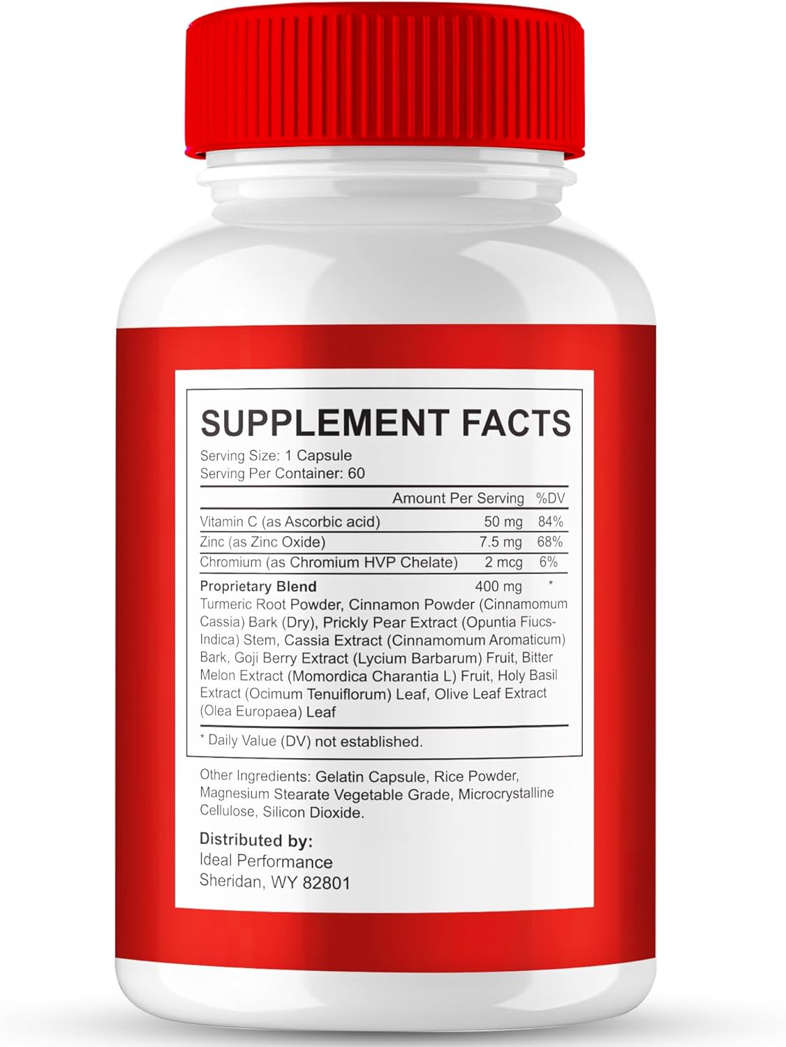 GlucoSense Capsules, Official GlucoSense Pills Advanced Blood Formula Supplement - Maximum Strength, All Natural Healthy Circulation & Stable Levels, Advanced Gluco Sense Health Reviews (2 Pack)