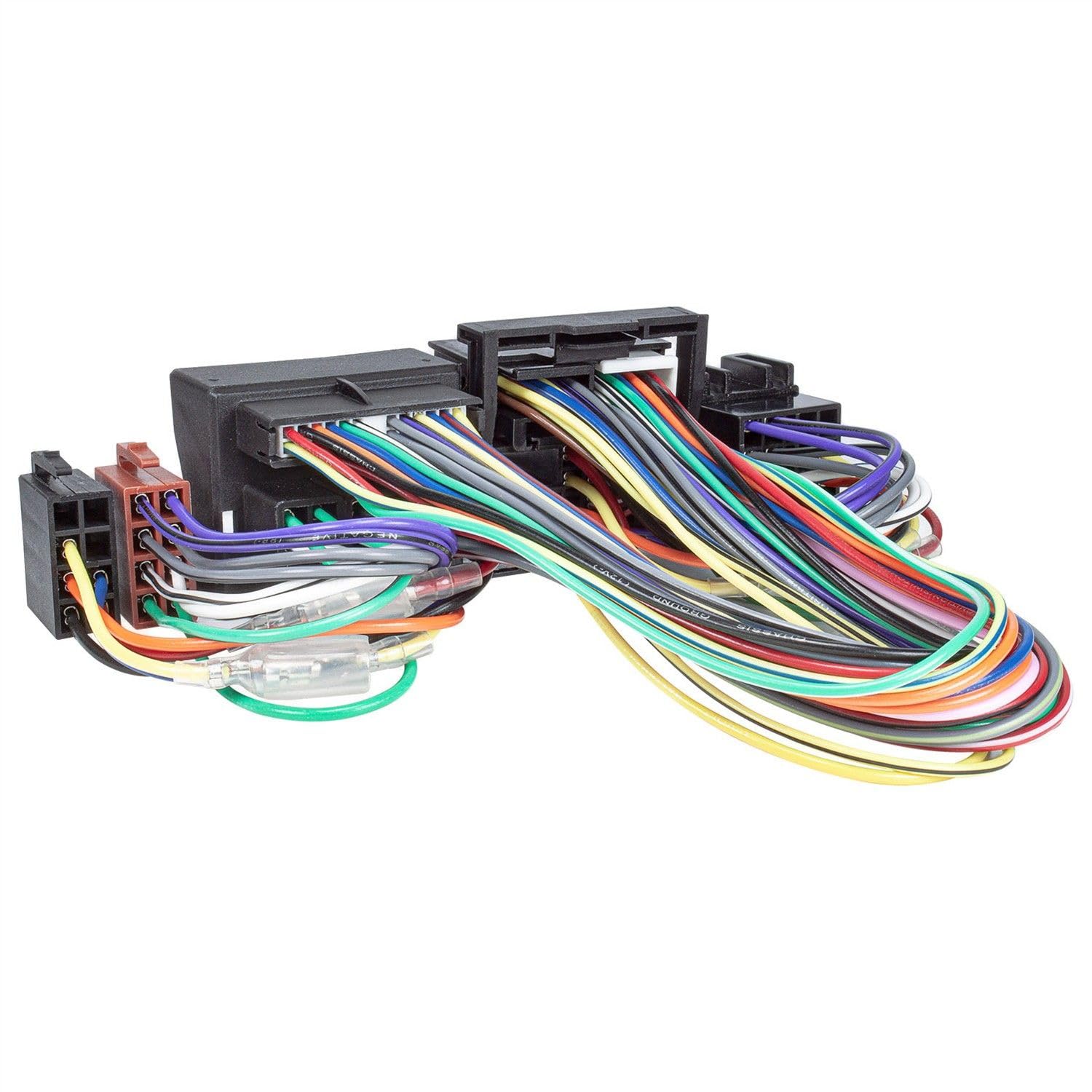 tomzz Audio 7315-005 Cavo a T ISO (40 cavi) compatibile con Ford dal 2004 in poi con Quadlock per l'alimentazione in vivavoce ISO amplificatore per THB Parrot Dabendorf i-sotec Match