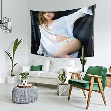 Amazon Co Jp タペストリー 南里美希 なんりみき 壁掛け おしゃれ 北欧壁飾り 和風インテリアウォールデコレーション 壁紙 取り外し可能布ポスター 多機能 新居模様替え 壁掛け 壁飾り 暖簾 ホリデーパーティー 雰囲気転換 152x3cm ホーム キッチン