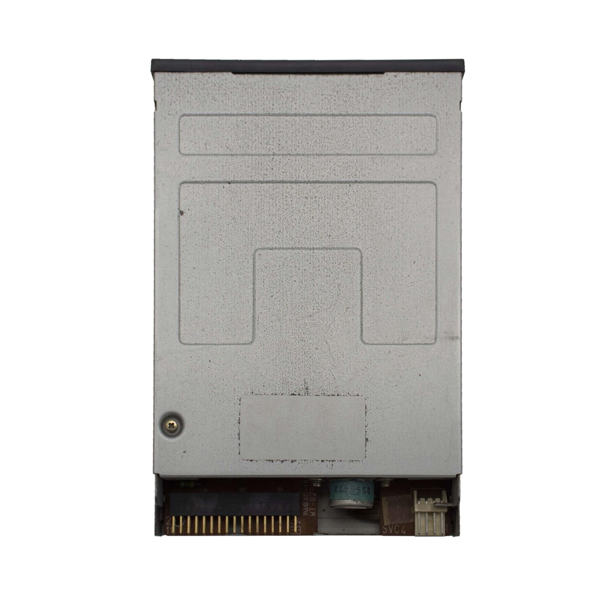 SIMPLETEK - Lettres lecteur de disquette FDD interne 3,5" avec façade IDE | Avec masque de couleur gris foncé (reconditionné)