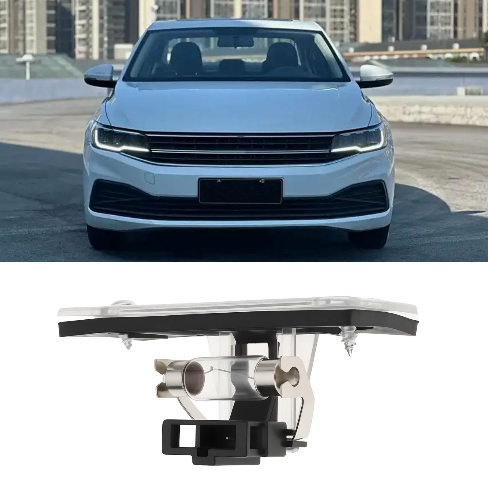 2-pak tylnego oświetlenia tablicy rejestracyjnej zamiennik OEM 1J5943021D 1J5943021 kompatybilny z Volkswagen Bora