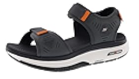 Men's Go Walk Workout Walker Hook & Loop Strap Sandals