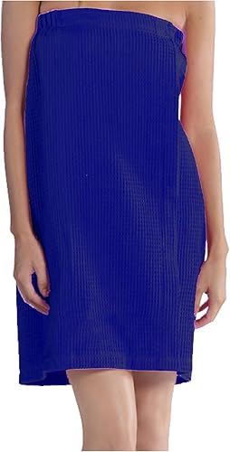 Miniatura 3 de BY LORA Toalla de baño ligera para mujer, toalla de spa para mujer, cierre ajustable y lazo para colgar añadido, lavanda