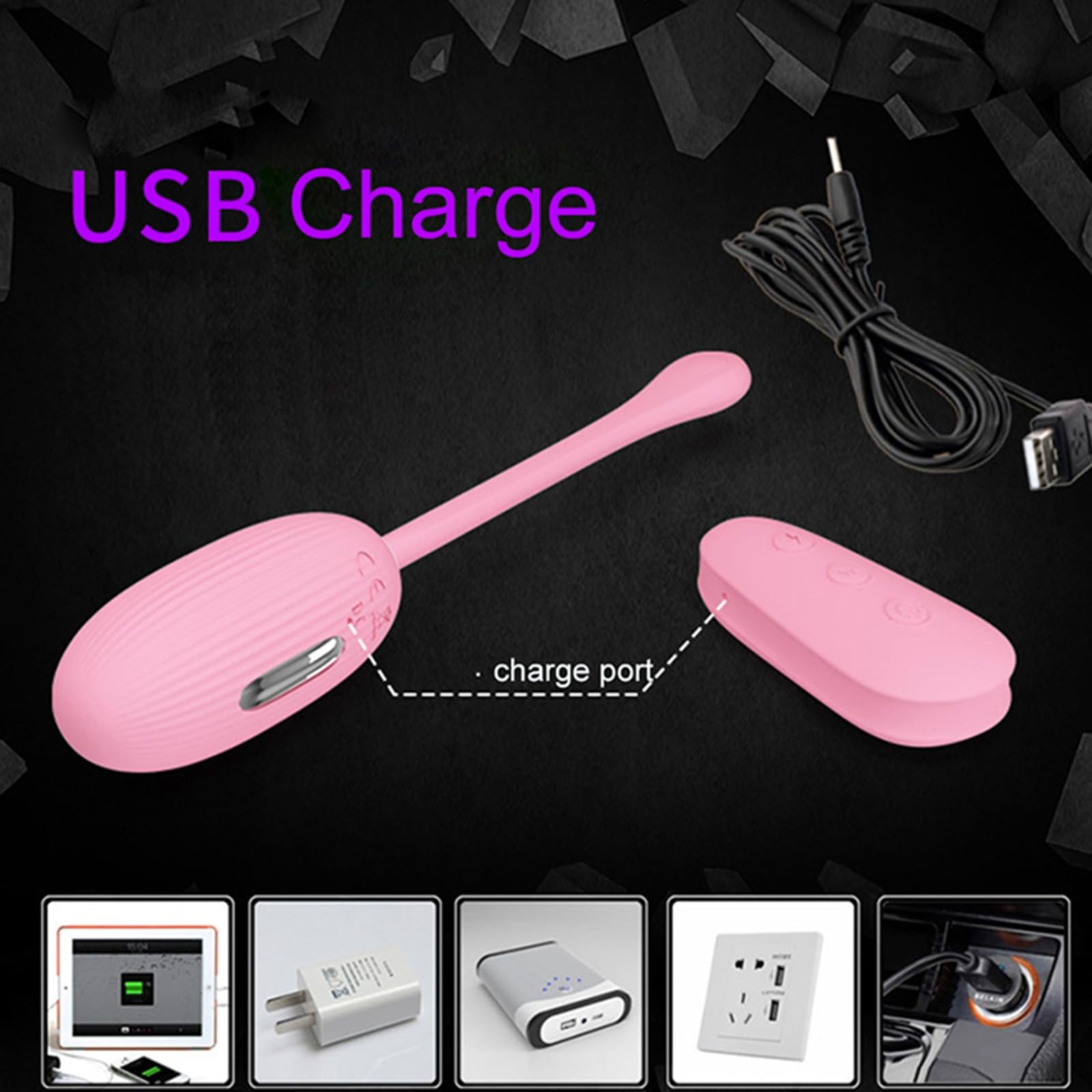 Amazon.com: Vibrating Egg Electric Shock Bullet Egg Vibrator Silicagel  Vibrator Women Masturbator, Remote Control G Spot Vibrating Jump Egg USB :  Health & Household