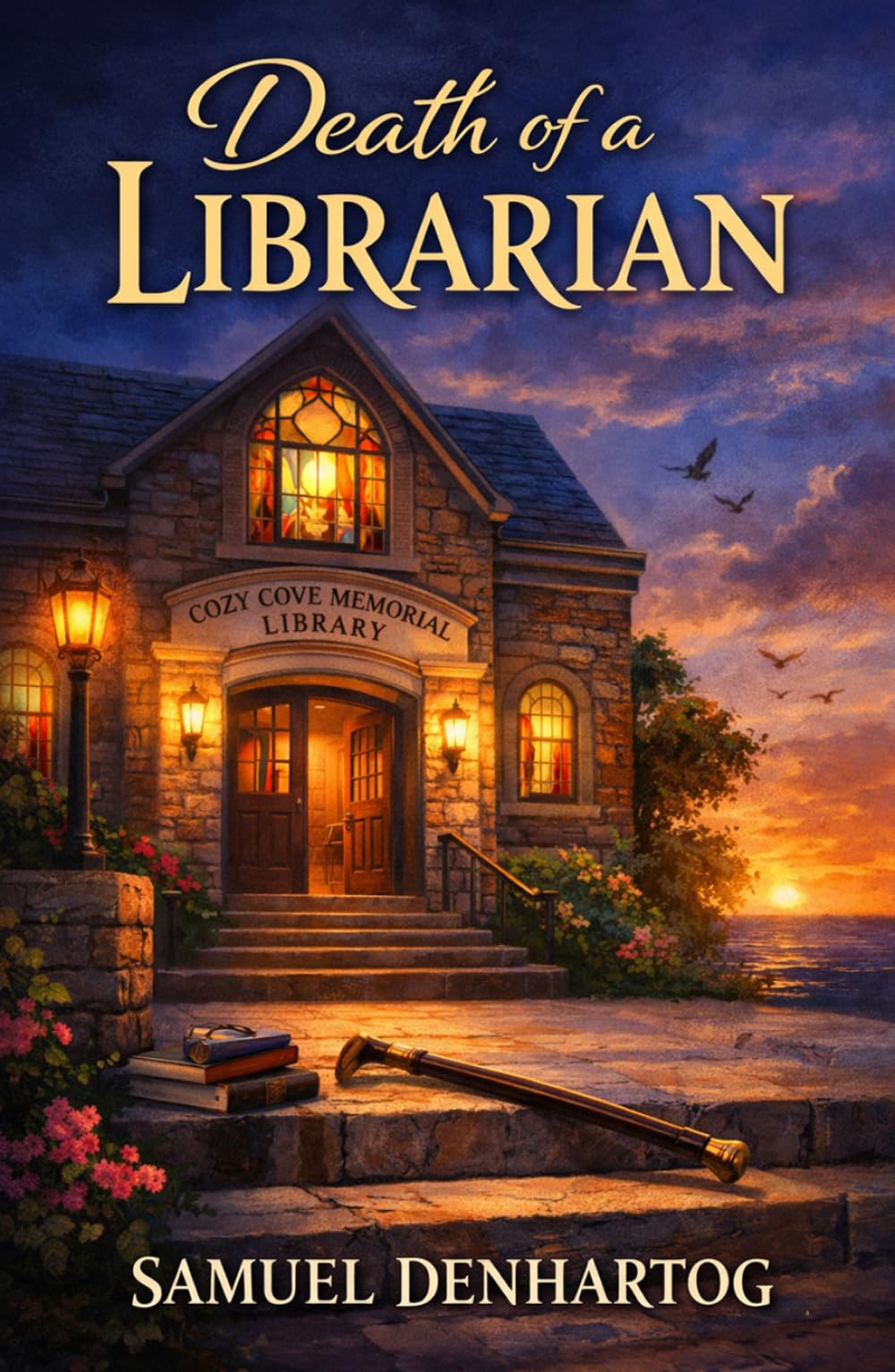 Death of a Librarian (Cozy Cove Mysteries)