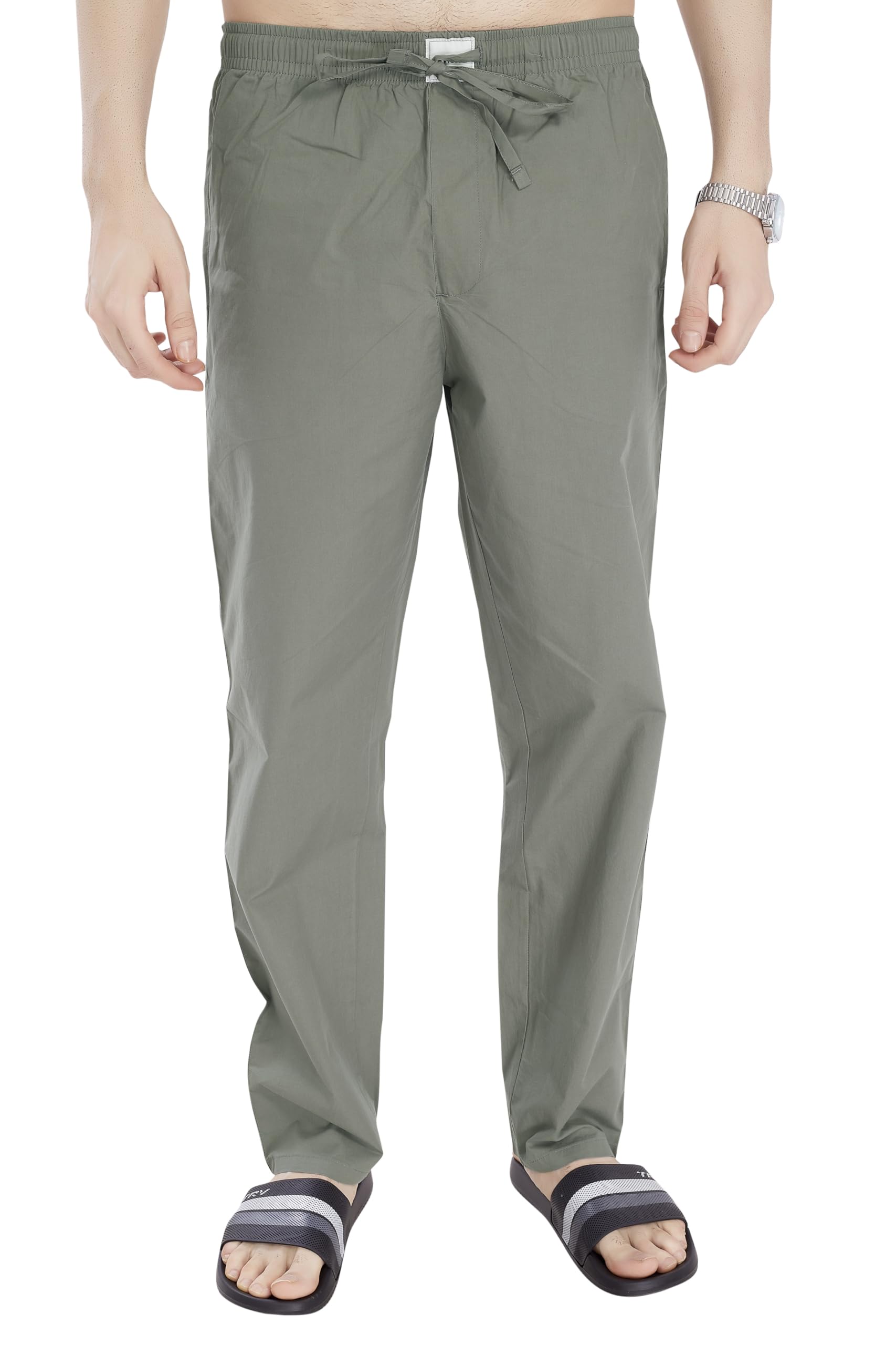 Men's Combed Cotton Regular Fit Night Wear Casual Pyjama Lounge Pant