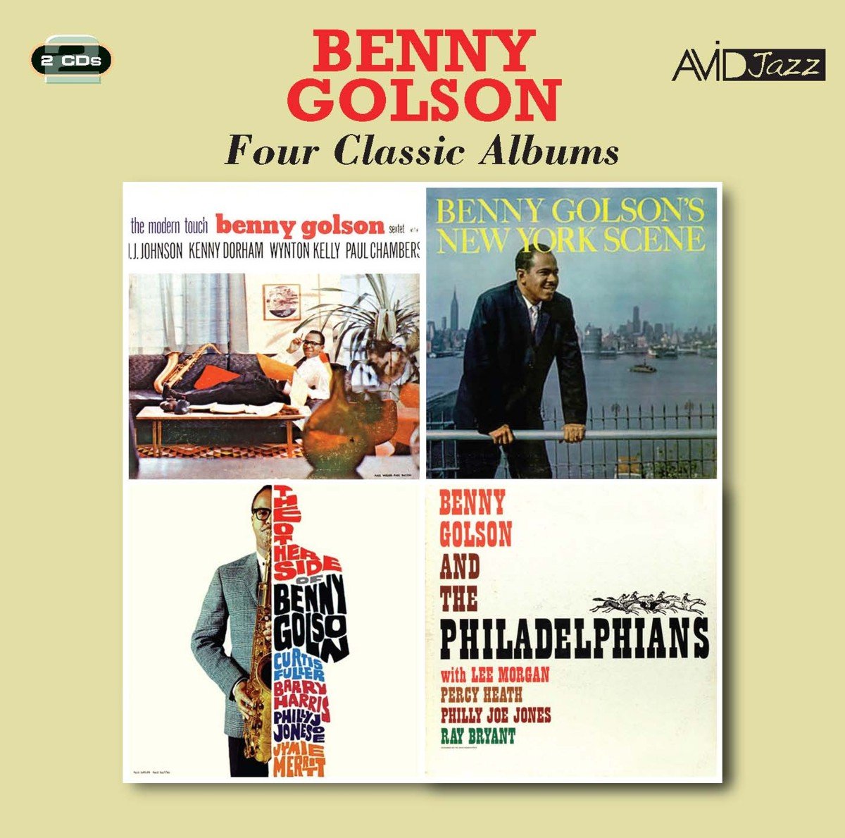 Four Classic Albums (The Modern Touch / Benny Golson's New York Scene / The Other Side Of Benny Golson / And The Philadelphians)
