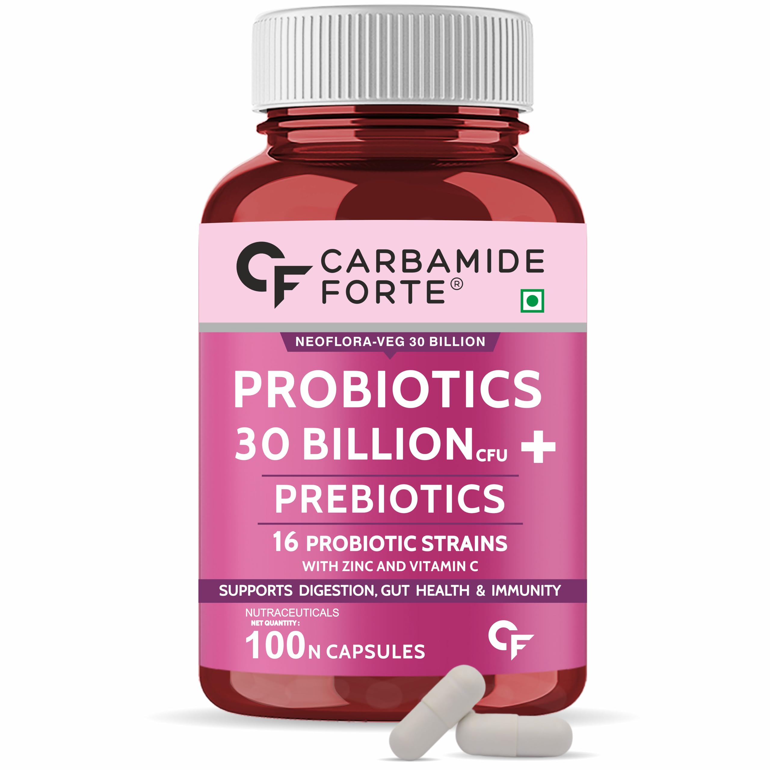 See full amazon price history chart for Carbamide Forte Probiotics Supplement 30 Billion for Women & Men - 100 Veg Capsules Carbamide Forte Probiotics Supplement 30 Billion for Women & Men - 100 Veg Capsules (B07J2KN2VD) Amazon Price History, Amazon Price Tracker