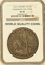 1629 AT Austria 1629 Silver Coin Taler Leopold Ensisheim Thaler XF 40 NGC