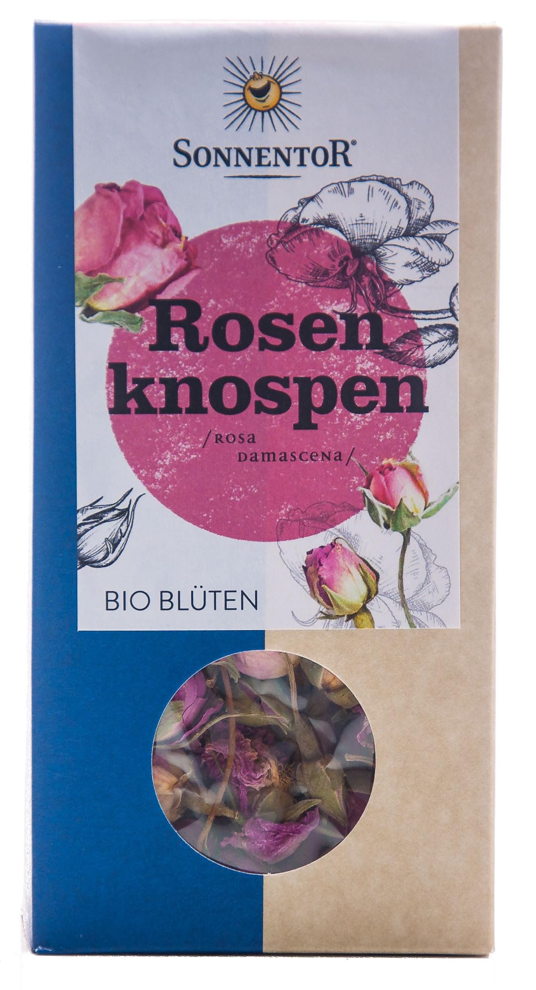 Sonnentor Bio Rosenblüten (Knospen) lose, 30 g Lebensmittel & Getränke