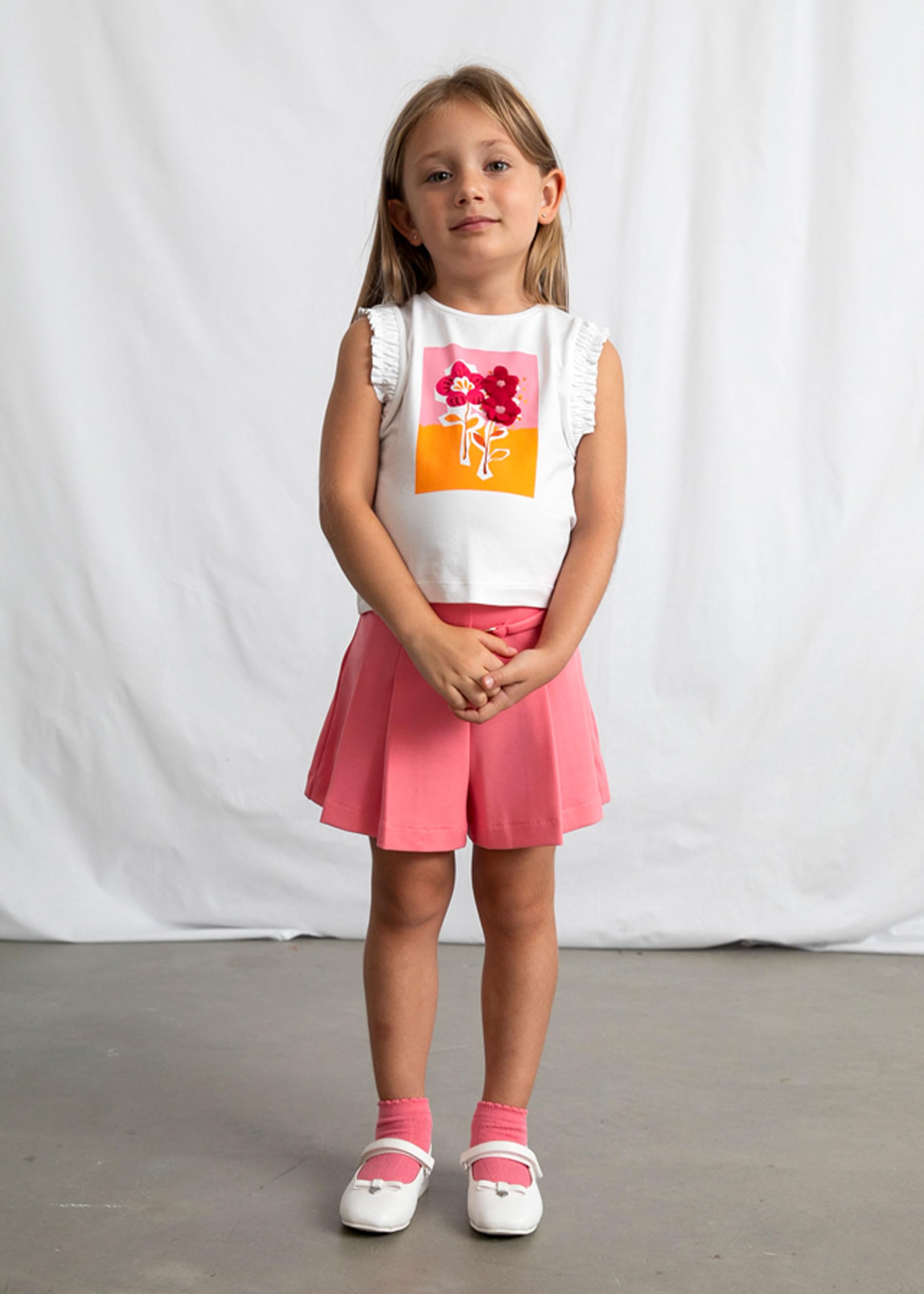 Mayoral Top Bambina - Bianco 3023 40