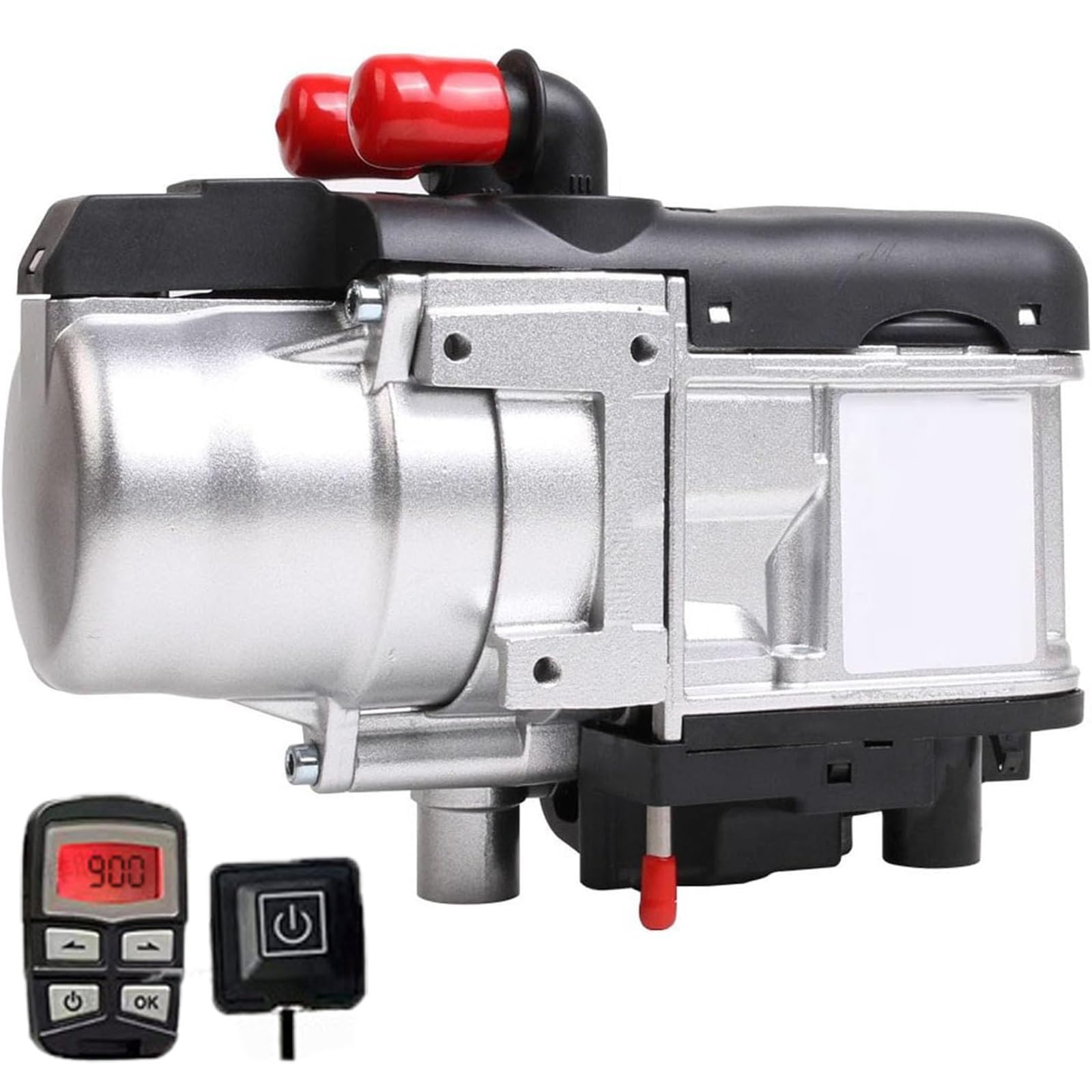 Hydroniczny podgrzewacz płynu chłodzącego 5 kW 12 V, zestaw podgrzewaczy wody na olej napędowy, zdalnie sterowane ogrzewanie postojowe do kamperów, łodzi, przyczep kempingowych, autobusów