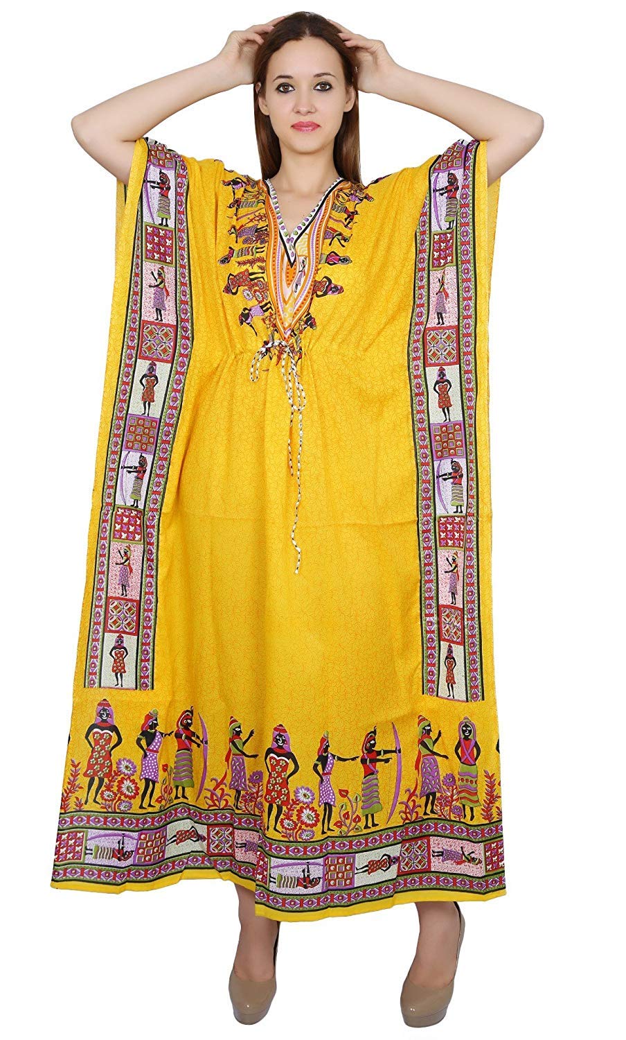 Women's A-Line Maxi Dress-image-16