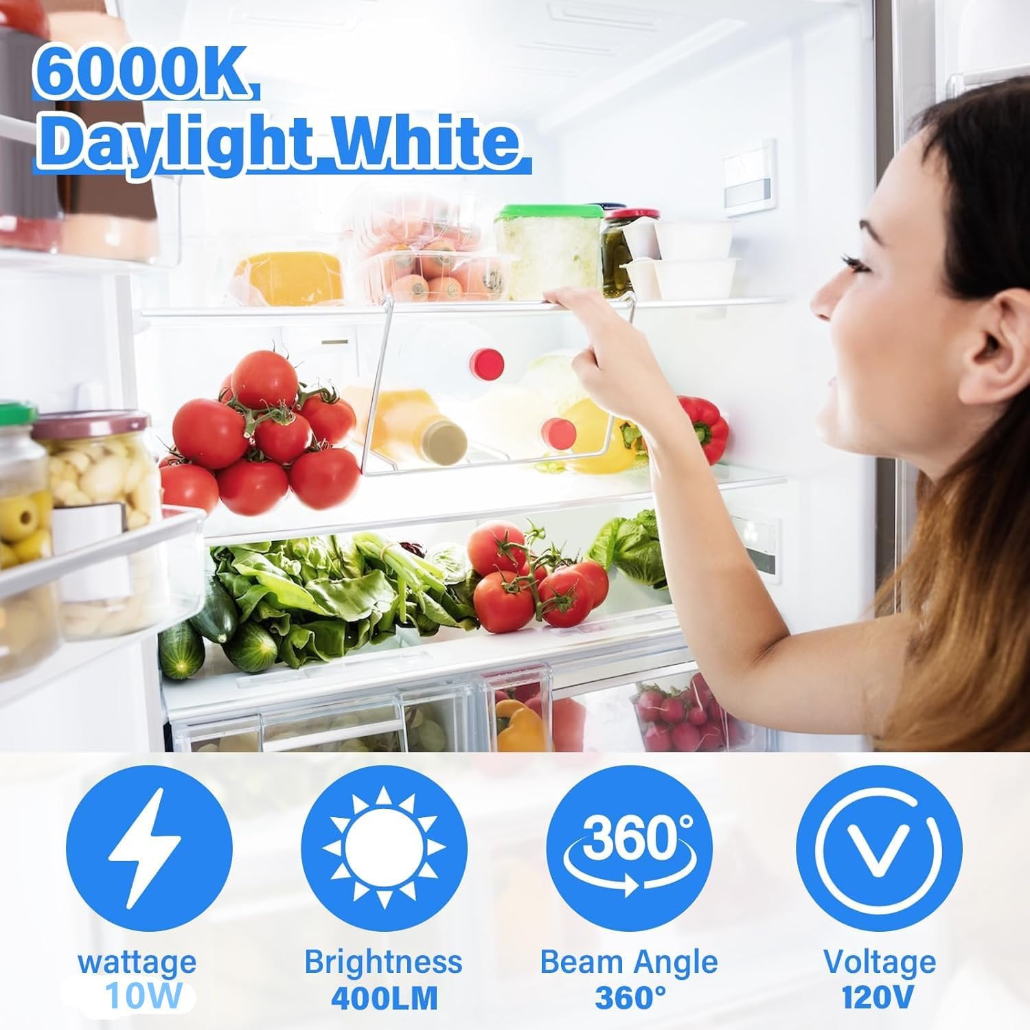 WE05X20431 Dryer Drum Replacement Bulbs,120V/10W/E12,Dryer Light Bulb Compatible with GE & Hotpoint Dryers, Replaces WE05X20431 WE4M305 WP3395618 - Pack of 4