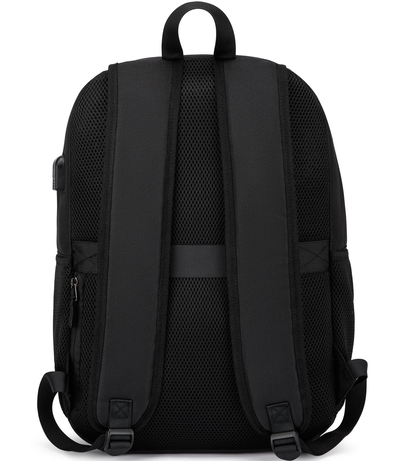 Zaino Uomo Zaino per PC Portatile, 17.3 Pollici Zaino Porta PC con Caricatore USB Media università Impermeabile