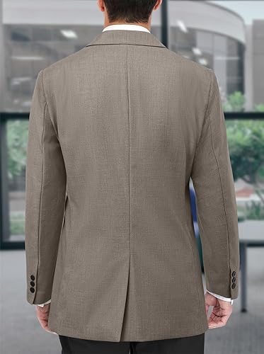 Miniatura 3 de Chaqueta casual para hombre, chaquetas deportivas ligeras, con un botón, chaqueta de negocios