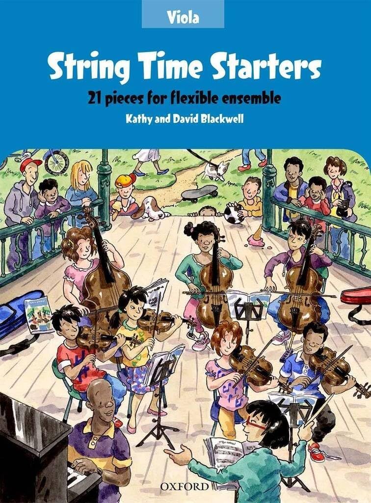 String Time Starters Viola book 21 pieces for flexible ensemble