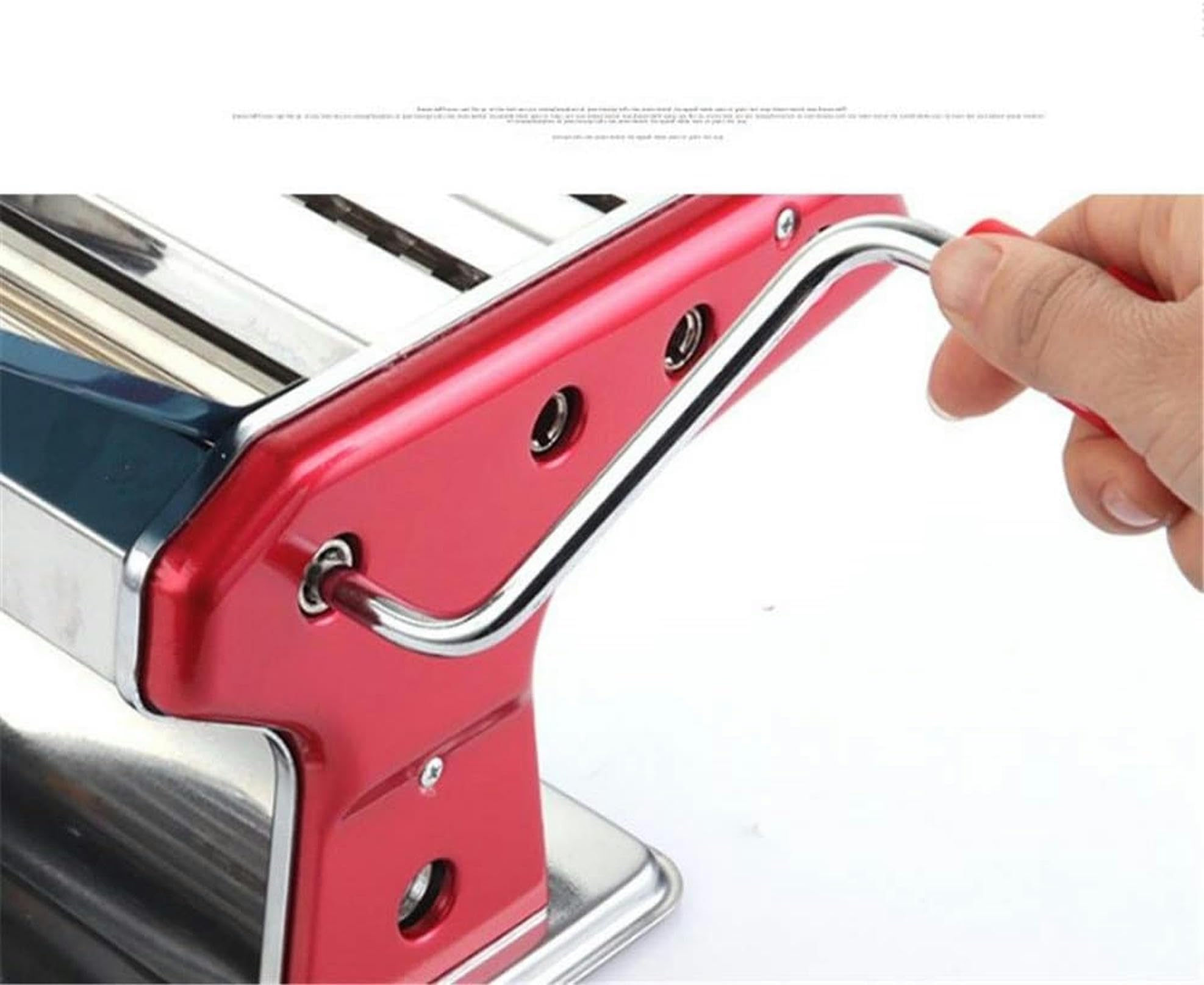 Máquina Profesional Para Hacer Pasta Con Manivela, Máquina Para Hacer Fideos, Máquina Para Hacer Pasta, Rodillo De Acero Inoxidable, Ajustes De Espesor De Pasta Para Pieles De Bola De Masa, Cortador F