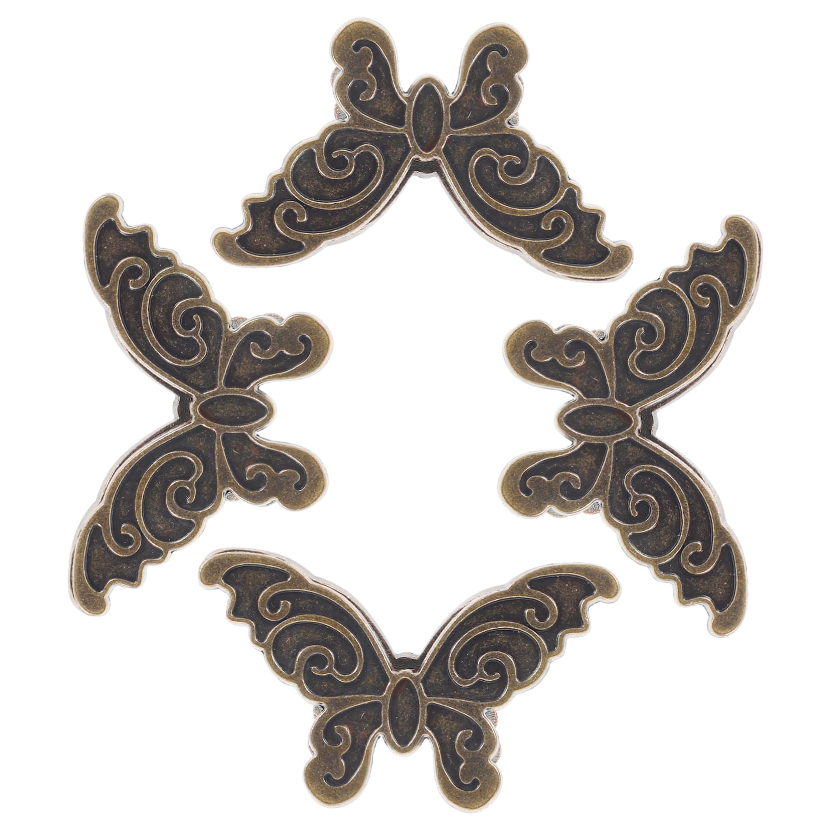 Lurrose 20stücke Teiliges Kreative Butterfly Clips Für Dokumente Und Tickets Vintage Binder Clips Für Schule Und Büro Langlebig Und Vielseitig Einsetzbar